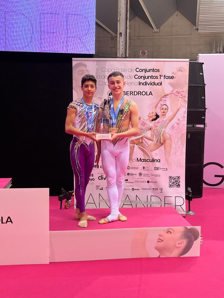 Gran fin de semana para la Gimnasia Rítmica navarra en Santander